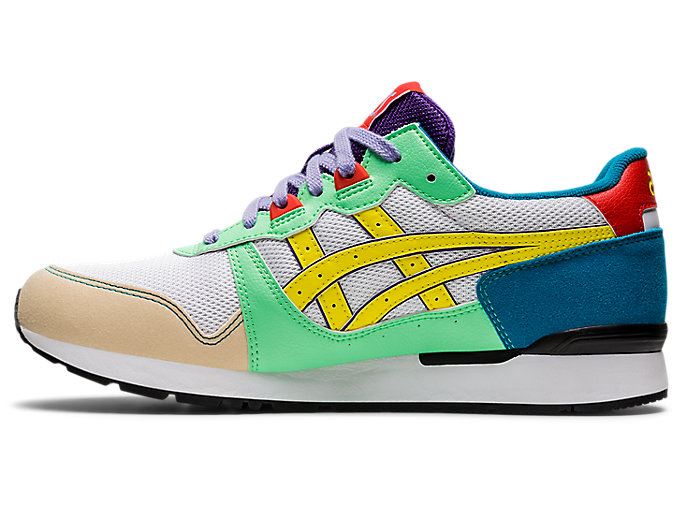 White / Lemon Asics GEL-LYTE I Men's Sneakers | TBAY2941