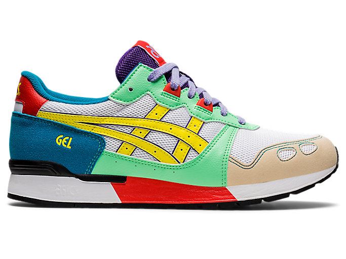 White / Lemon Asics GEL-LYTE I Men's Sneakers | TBAY2941