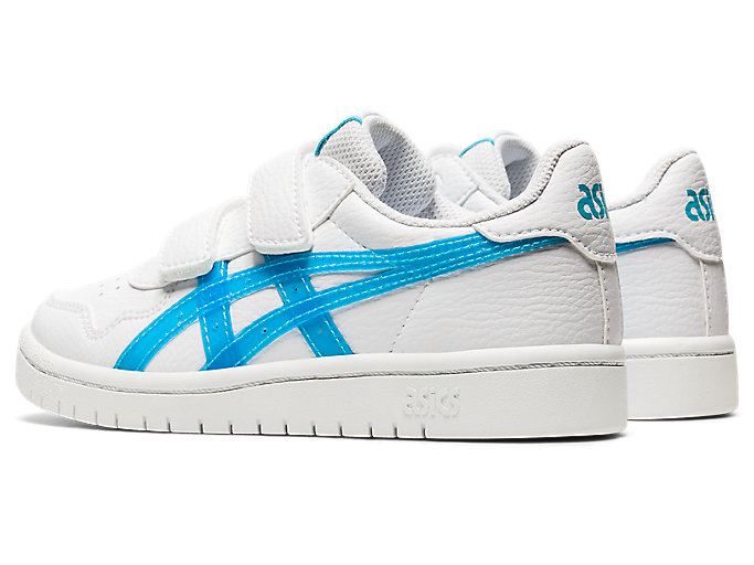 White / Light Turquoise Asics JAPAN S PS Kids' Sneakers | GQLF1524