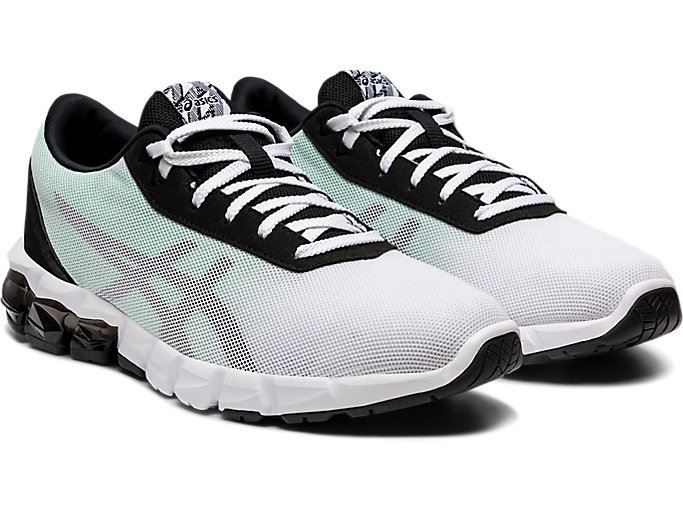 White / Mint Asics GEL-QUANTUM 90 2 F Women's Sneakers | NAEF7910