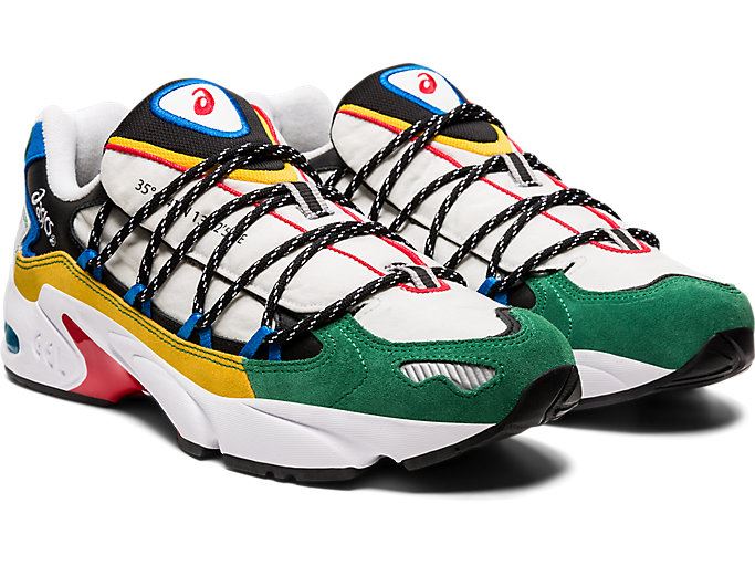 White / Multicolor Asics GEL-KAYANO 5 OG Men's Sneakers | XMOP0781