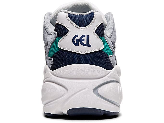 White / Navy Asics GEL-BND Men's Sneakers | UKHI9563