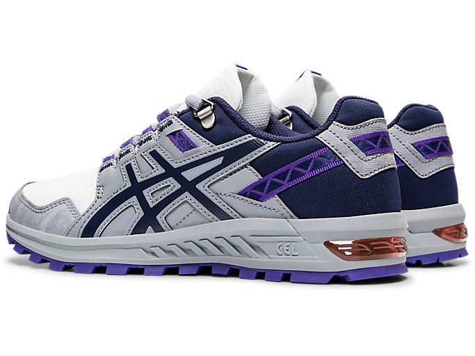 White / Navy Asics GEL-CITREK Women's Sneakers | IHDJ3944