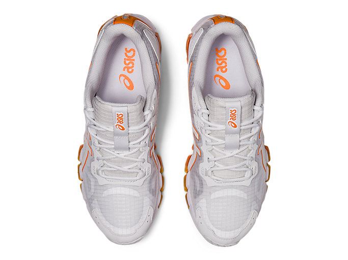 White / Orange Asics GEL-QUANTUM 360 6 Women's Sneakers | YDQZ7022