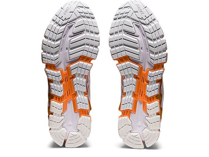 White / Orange Asics GEL-QUANTUM 360 6 Women's Sneakers | YDQZ7022