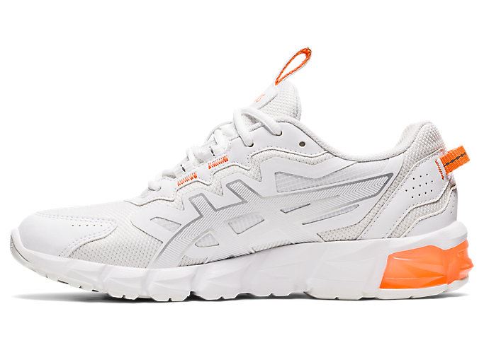 White / Orange Asics GEL-QUANTUM 90 3 Women's Sneakers | GRPC2452