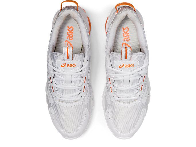 White / Orange Asics GEL-QUANTUM 90 3 Women's Sneakers | GRPC2452