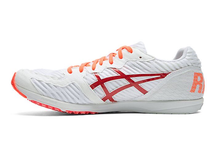 White / Orange Asics SORTIEMAGIC RP 5 Men's Running Shoes | HHYN0368