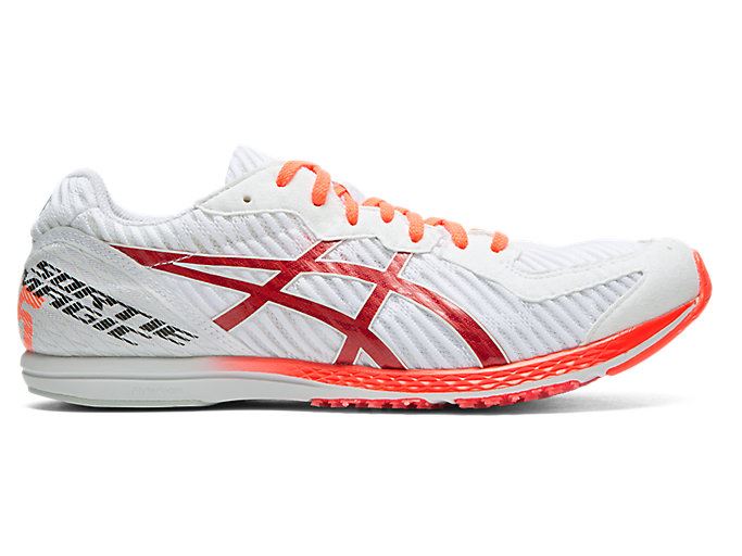 White / Orange Asics SORTIEMAGIC RP 5 Men\'s Running Shoes | HHYN0368