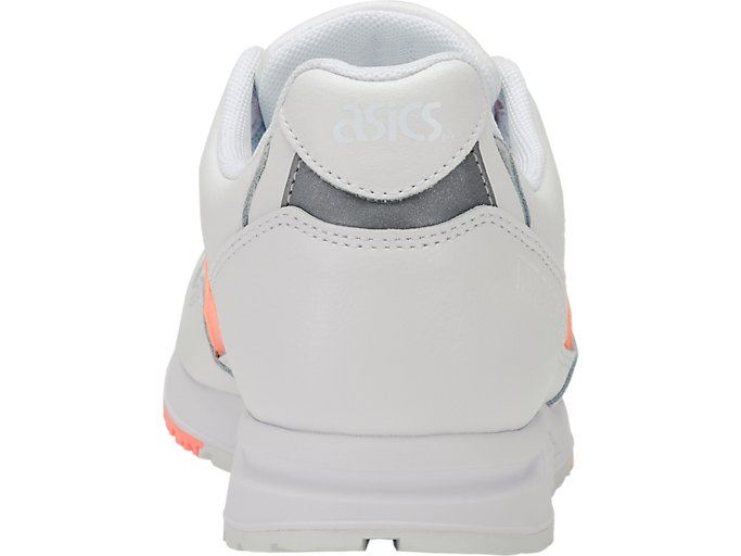 White / Orange Coral Asics GEL-Saga Women's Sneakers | NTKM6894