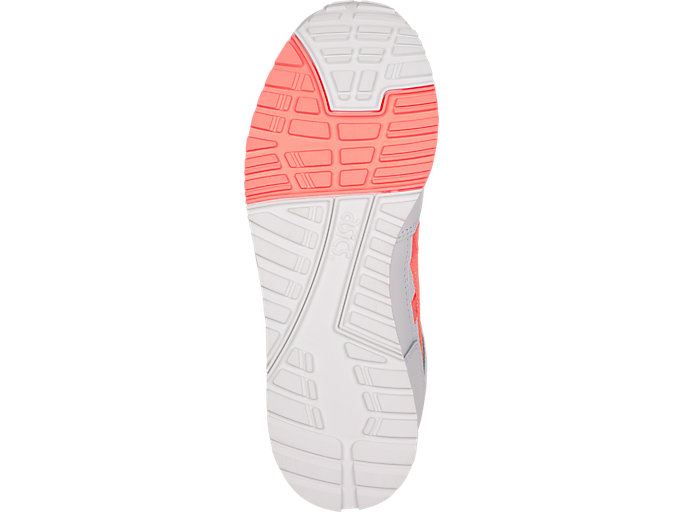 White / Orange Coral Asics GEL-Saga Women's Sneakers | NTKM6894