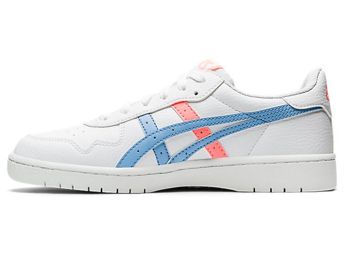 White / Orange Coral Asics JAPAN S Women's Sneakers | QCPC2069