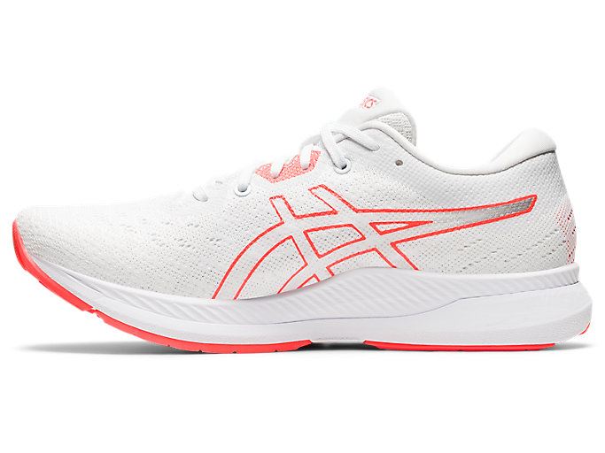 White / Orange Red Asics EvoRide TOKYO Women's Running Shoes | XEDS8211