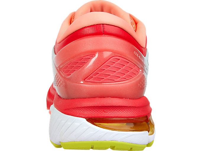 White / Pink Asics GEL-KAYANO 26 KAI Women's Running Shoes | VCJM6928