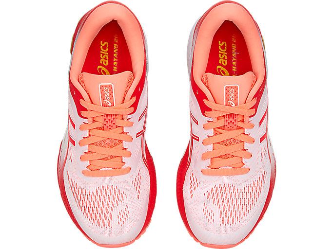 White / Pink Asics GEL-KAYANO 26 KAI Women's Running Shoes | VCJM6928