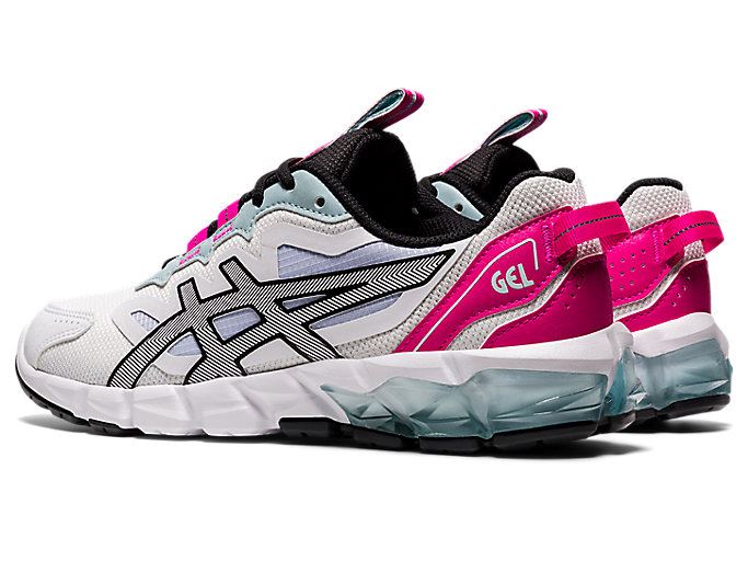 White / Pink Asics GEL-QUANTUM 90 3 Women's Sneakers | VKIQ5247