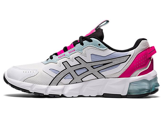 White / Pink Asics GEL-QUANTUM 90 3 Women's Sneakers | VKIQ5247