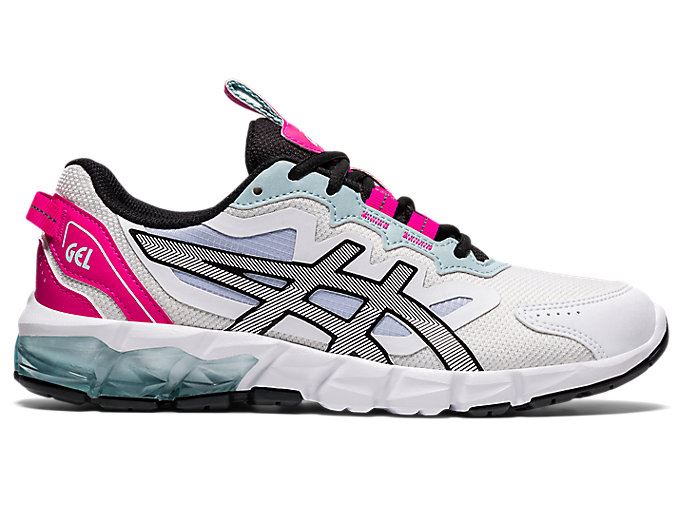 White / Pink Asics GEL-QUANTUM 90 3 Women's Sneakers | VKIQ5247