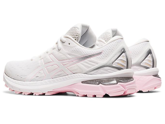 White / Pink Asics GT-2000 9 Women's Running Shoes | KDDL7819