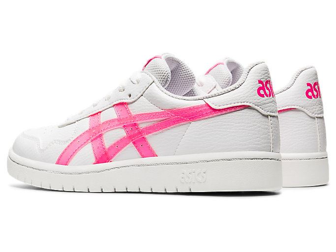 White / Pink Asics JAPAN S GS Kids' Sneakers | SFRO6411