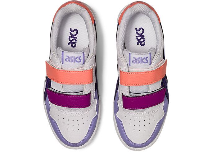 White / Purple Asics JAPAN S PS Kids' Sneakers | RYYL5309