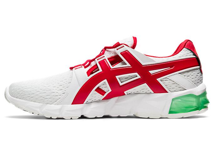 White / Red Asics COCA-COLA x GEL-QUANTUM 90 TYO Women's Sneakers | FMPQ0688