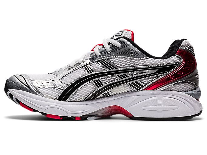 White / Red Asics GEL-KAYANO 14 Men's Sneakers | UIOT0344