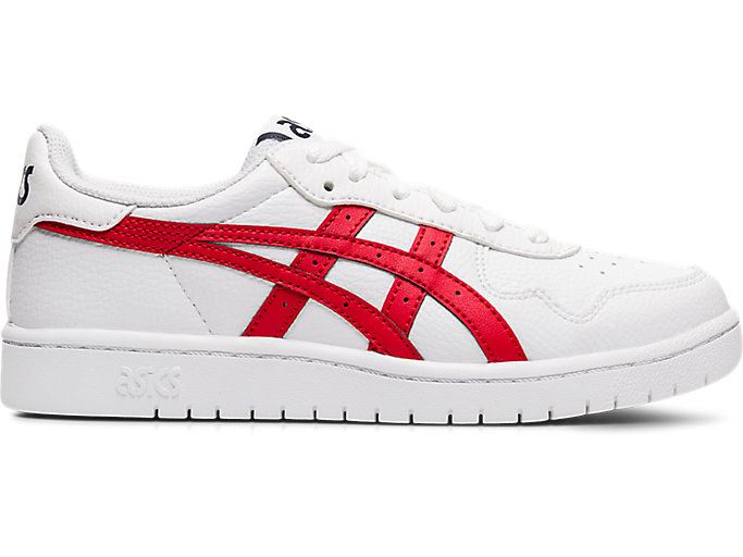 White / Red Asics JAPAN S Kids\' Sneakers | SUWW8346