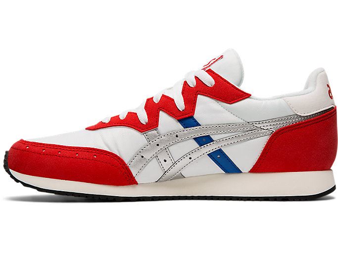 White / Red Asics TARTHER OG Men's Sneakers | TWCF7619