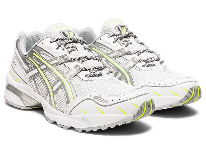 White / Silver Asics GEL-1090 Men's Sneakers | HHVH5072