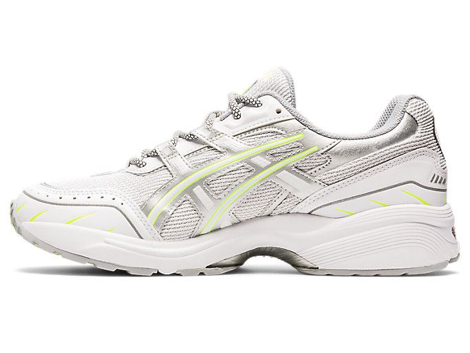 White / Silver Asics GEL-1090 Men's Sneakers | HHVH5072