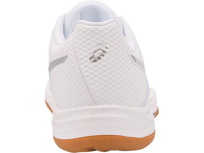 White / Silver Asics GEL-Tactic 2 Women's Volleyball Shoes | RWME4515