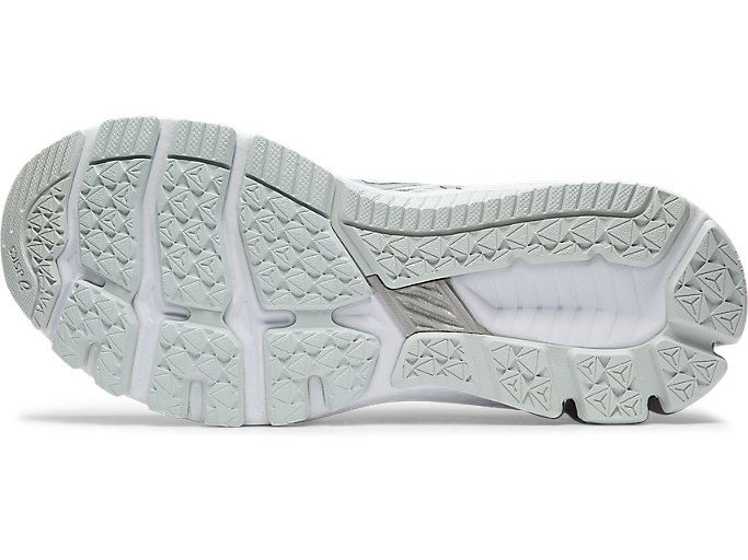 White / Silver Asics GT-1000 9 Women's Running Shoes | JSGK6705