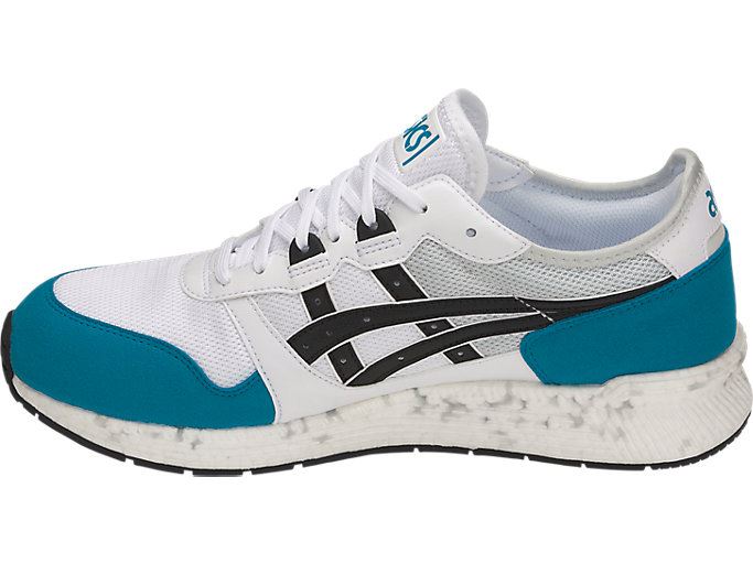 White / Turquoise Blue Asics HYPER GEL-LYTE Men's Sneakers | RTAN0229