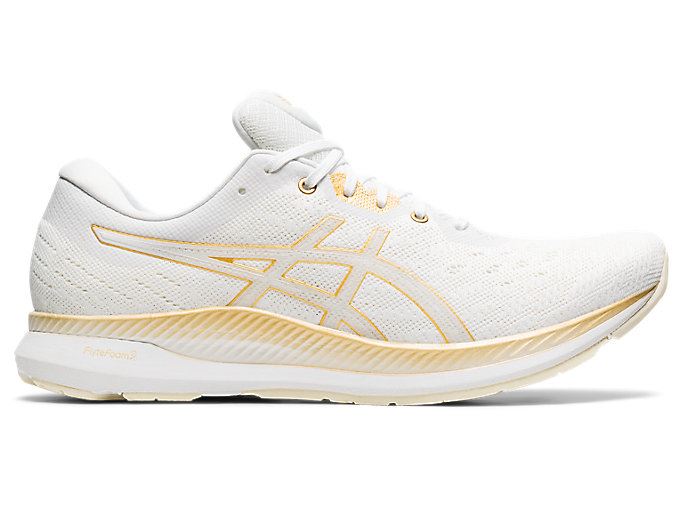 White / White Asics EVORIDE Women\'s Running Shoes | BRFM4376