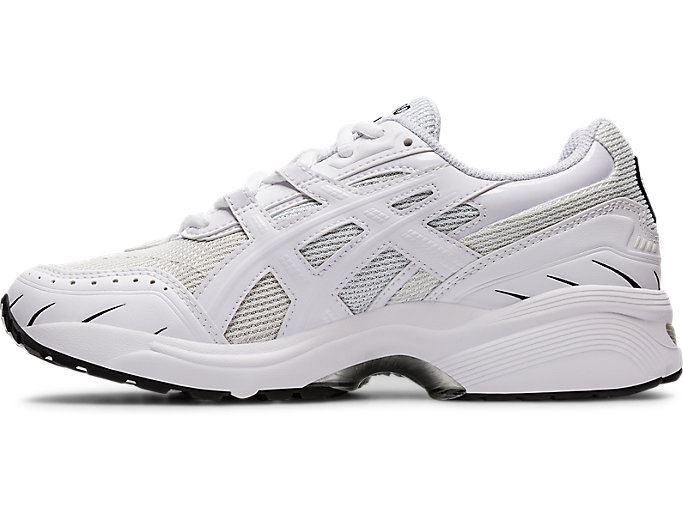 White / White Asics GEL-1090 Women's Sneakers | ZZLG4653