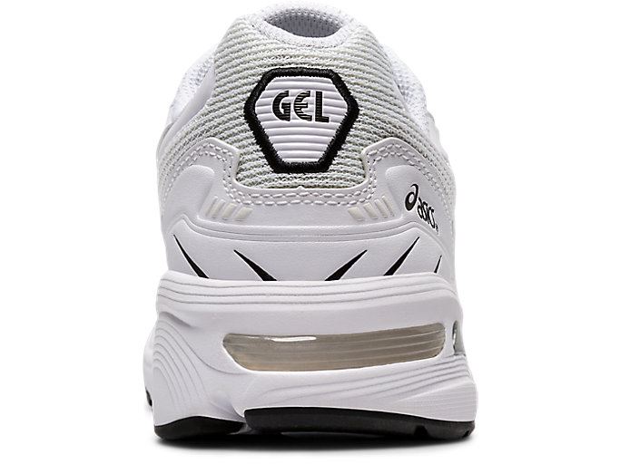 White / White Asics GEL-1090 Women's Sneakers | ZZLG4653