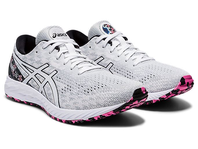 White / White Asics GEL-DS TRAINER 25 WM Women's Running Shoes | KLWK3319