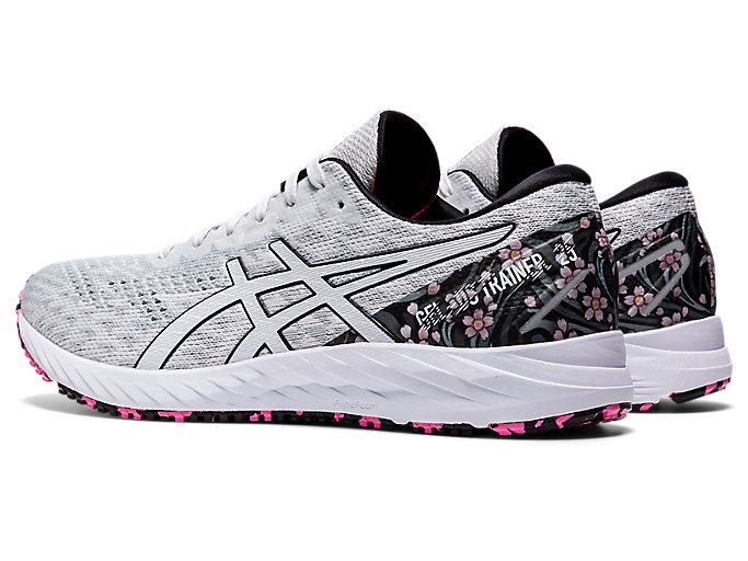 White / White Asics GEL-DS TRAINER 25 WM Women's Running Shoes | KLWK3319