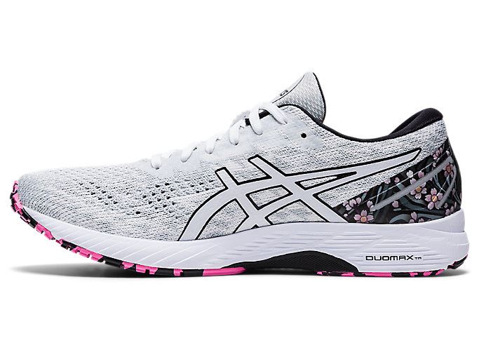 White / White Asics GEL-DS TRAINER 25 WM Women's Running Shoes | KLWK3319