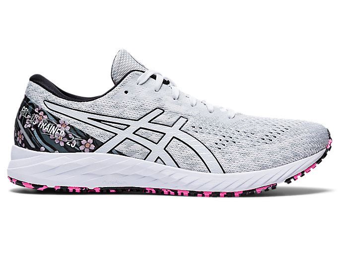 White / White Asics GEL-DS TRAINER 25 WM Women\'s Running Shoes | KLWK3319