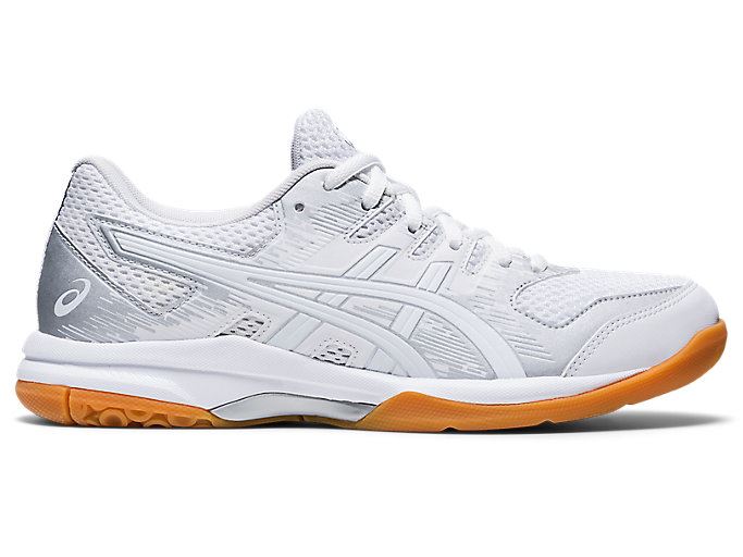 White / White Asics GEL-FURTHERUP Women\'s Volleyball Shoes | EFVV4787