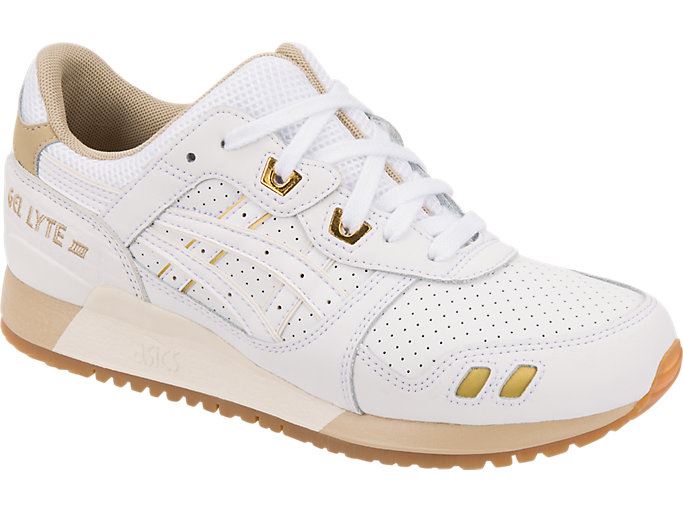 White / White Asics GEL-Lyte III Women's Sneakers | SNFY5984