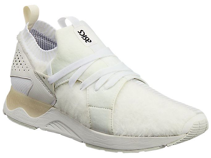 White / White Asics GEL-Lyte V Sanze Knit Men's Sneakers | ODOP1359