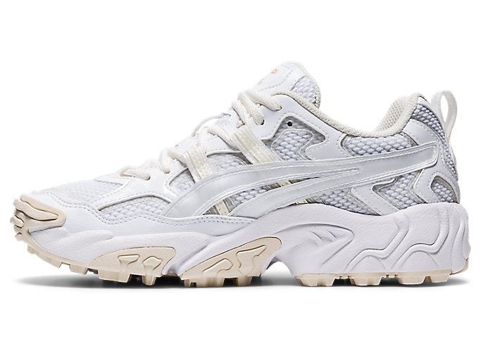 White / White Asics GEL-NANDI OG Women's Sneakers | DBDK3269