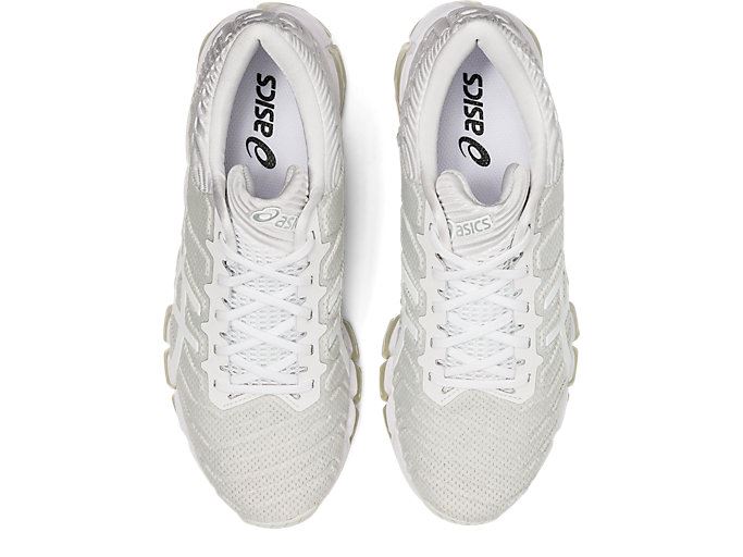 White / White Asics GEL-QUANTUM 360 5 Women's Sneakers | CERH5093