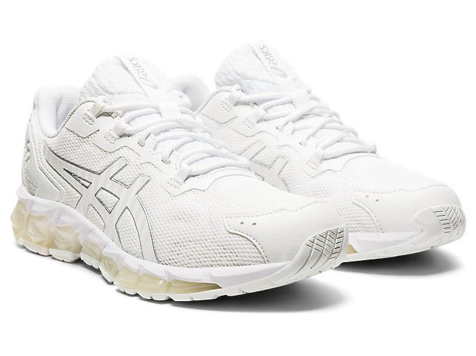 White / White Asics GEL-QUANTUM 360 6 Men's Sneakers | ZPRR3362