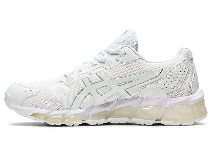 White / White Asics GEL-QUANTUM 360 6 Men's Sneakers | ZPRR3362