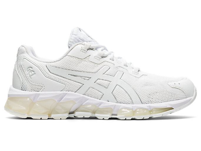 White / White Asics GEL-QUANTUM 360 6 Men's Sneakers | ZPRR3362