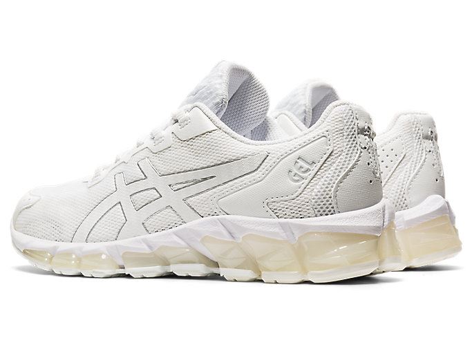 White / White Asics GEL-QUANTUM 360 6 Women's Sneakers | PWQY7937